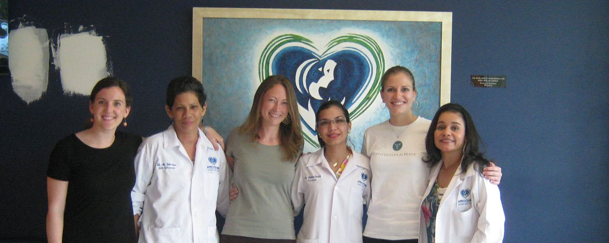 Improve Group at a burn care center in Managua, Nicaragua for Physicians for Peace